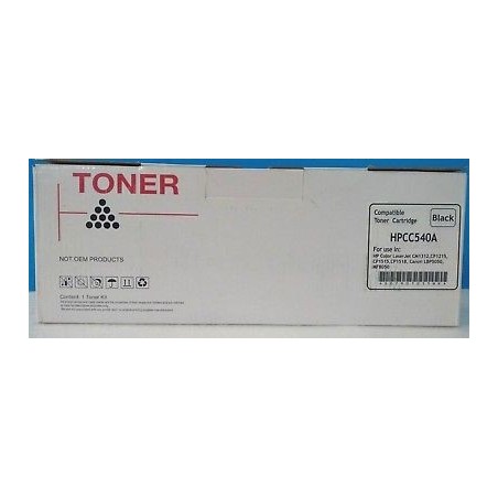 TONER COMPATIBILE PER HPCC540A NERO - NUOVO