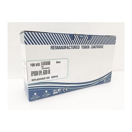 TONER COMPATIBILE S050166 PER EPSON EPL 6200, 6200DT, 6200DTN, NERO nuovo agx