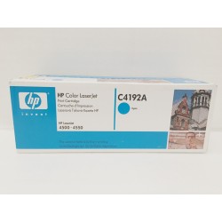 TONER ORIGINALE C4192A HP LaserJet 4500 - 4550 CIANO   nuovo agx