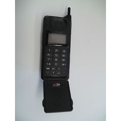 CELLULARE MOTOROLA MICRO TAC VIP MARCHIATO TIM NERO VINTAGE DA COLLEZIONE - agx