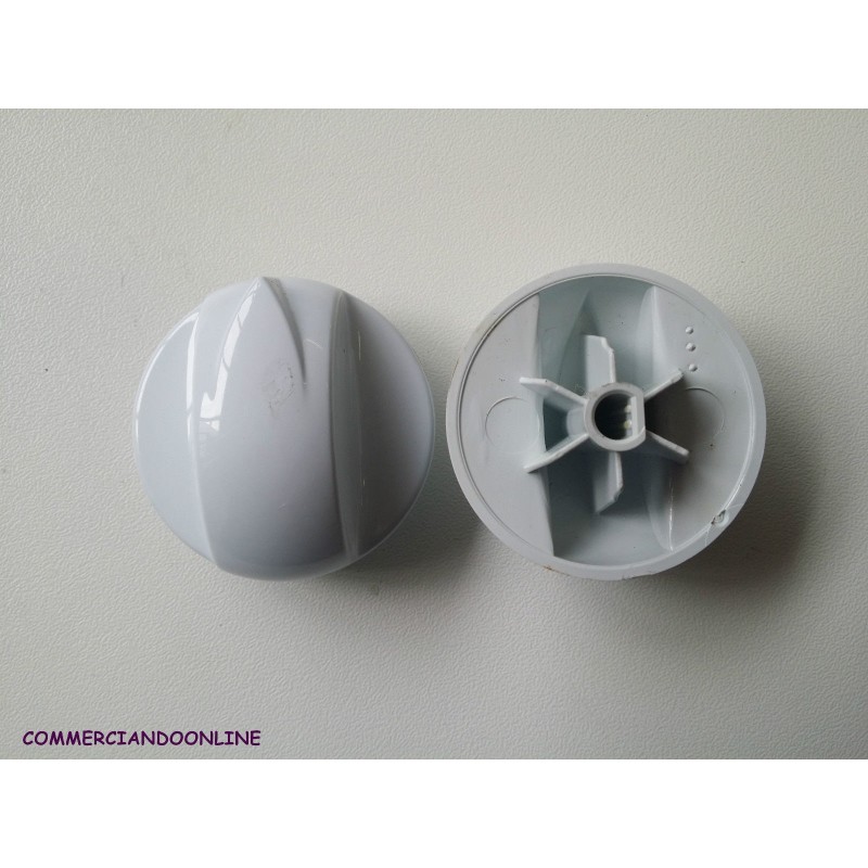 COPPIA DI MANOPOLE PER LAVATRICE INDESIT WIXXL 108 (IT).R USATO VLX