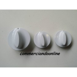 KIT 3 MANOPOLE PER LAVATRICE INDESIT WAS 8 X IT USATO VLX