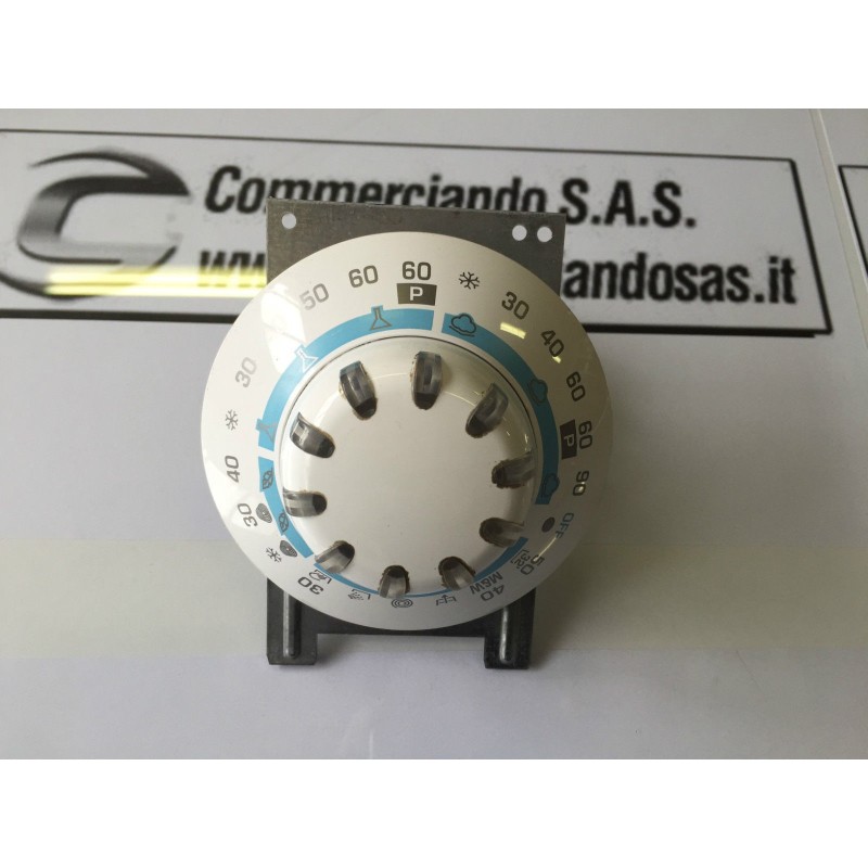 MANOPOLA COMPLETO DI SELLETTORE PER LAVATRICE CANDY C2 510-01 S  usato agx