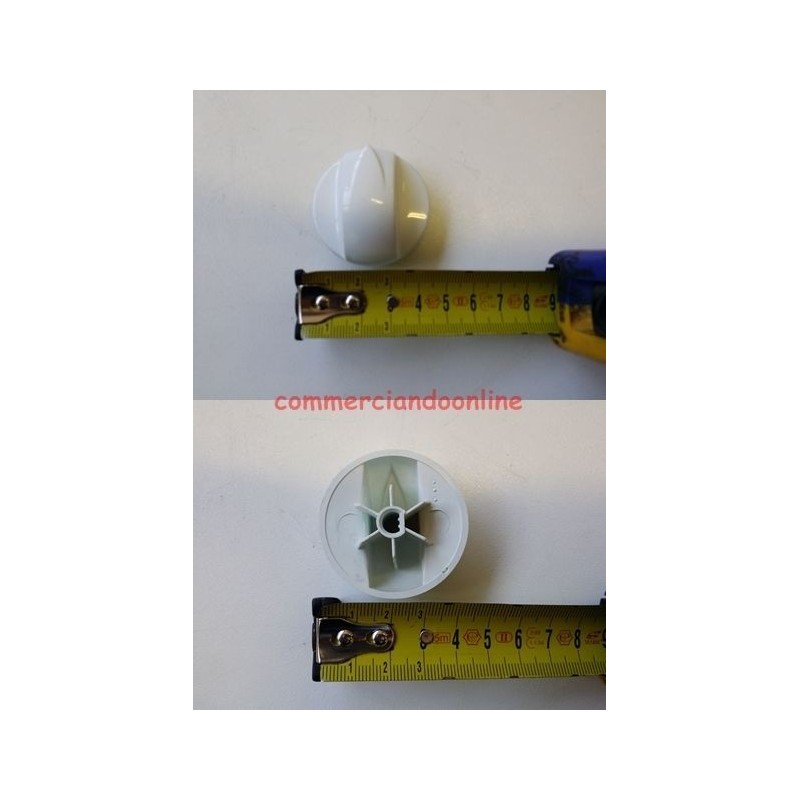 MANOPOLA d.45mm  PER LAVATRICE INDESIT WIV 60 (IT)  USATO VLX