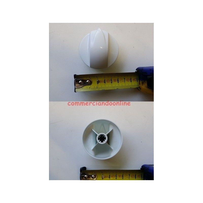 MANOPOLA d.55mm  PER LAVATRICE INDESIT WIV 60 (IT)  USATO VLX