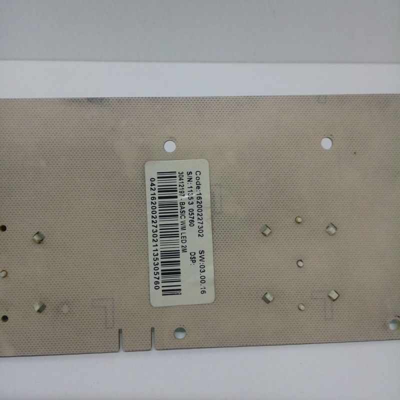 SCHEDA COMANDI COD. 16200227302 PER LAVATRICE INDESIT IWB 6103  USATO