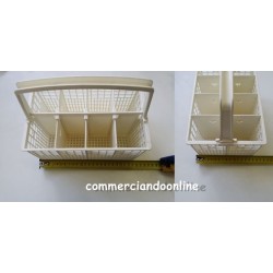 CESTELLO PORTAPOSATE L23XP14,5mm PER LAVASTOVIGLIE ARISTON K-LS 63 ES USATO VLX