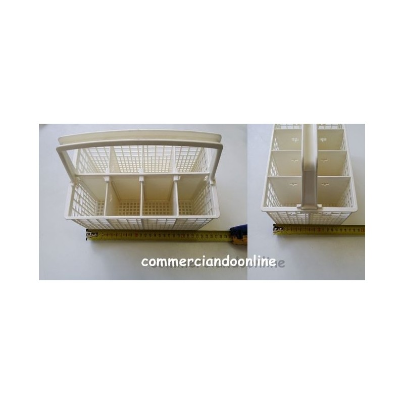 CESTELLO PORTAPOSATE L23XP14,5mm PER LAVASTOVIGLIE ARISTON K-LS 63 ES USATO VLX