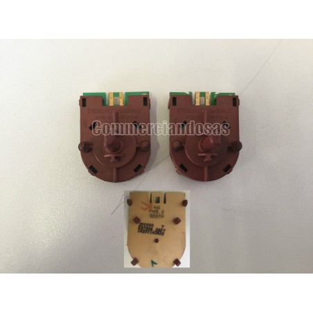 COPPIA DI SELETTORI COD 16200143600 PER LAVATRICE ARISTON AVXL 88  usato agx