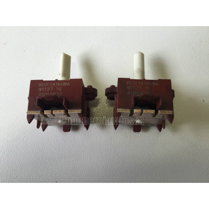COPPIA SELETTORI COD. 41010932 PER LAVATRICE Hoover HNS 4105-30  usato agx