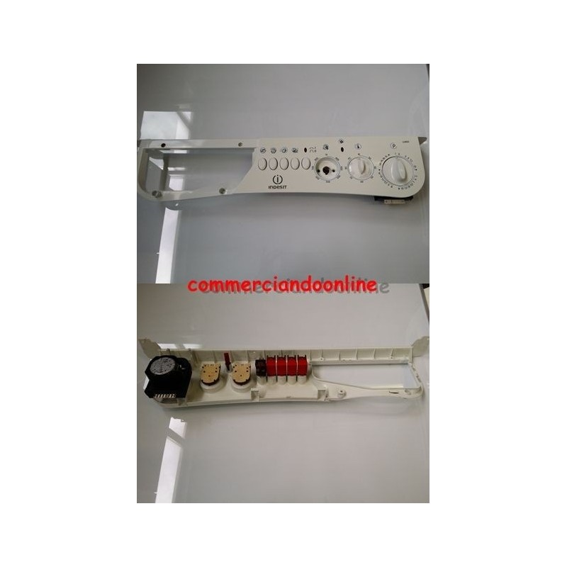 MASCHERINA FRONTALE CON TIMER C23401 PER LAVATRICE INDESIT W 88 X IT USATO VLX
