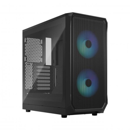 PC- Case Fractal Focus 2 RGB TG Clear Tint - schwarz