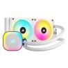 Cooler Corsair iCUE H100i RGB AIO White - Wasserk?hlung CW-9061005-WW
