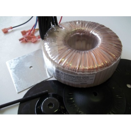 TRASFORMATORE TOROIDALE 255VA mod.PW68 PRIMARIO 0-230 50-60HZ     USATO VLX