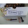 200pz Tassello a percussione in nylon 6x40 vite rame akifix NF09020 VLX