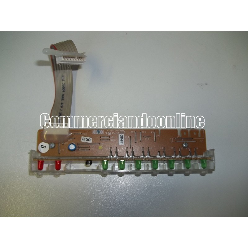 SCHEDA LED COMANDI COD. 21009197700 PER LAVASTOVIGLIE ARISTON LI700 PLUS  COD PROD 482000029792    usato