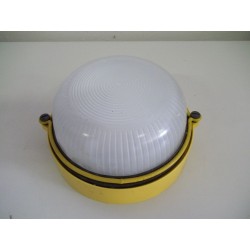 PLAFONIERA ESTERNO POLICARBONATO TONDA 73W 220V IP 43   nuovo agx