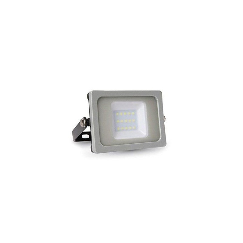 V-TAC VT-4911 Faretto LED SMD 10W Slim da esterno colore grigio - Bianco caldo 3000K - SKU 5774