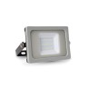 V-TAC VT-4911 Faretto LED SMD 10W Slim da esterno colore grigio - Bianco caldo 3000K - SKU 5774