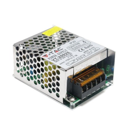ALIMENTATORE PER STRISCE LED 25W IP20 V-TAC NUOVO sva
