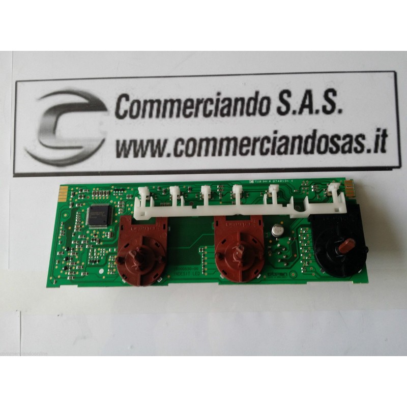 SCHEDA COMANDI COD. 210095869.02 PER LAVATRICE INDESIT WIL 86 USATO VLX
