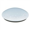 V-TAC VT-8063 PLAFONIERA LED 18W FORMA CIRCOLARE EFFETTO CIELO STELLATO - SKU 1378  Bianca fredda 6500K