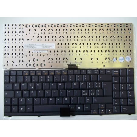 TASTIERA NOTEBOOK IT art.MP-0375610-430 P/N:80-D4700-100-1 USATO  VLX