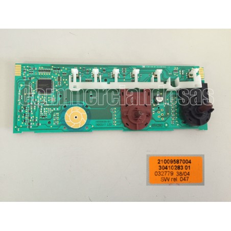 SCHEDA COMANDI COD. 21009587004 PER LAVATRICE INDESIT WIL 66