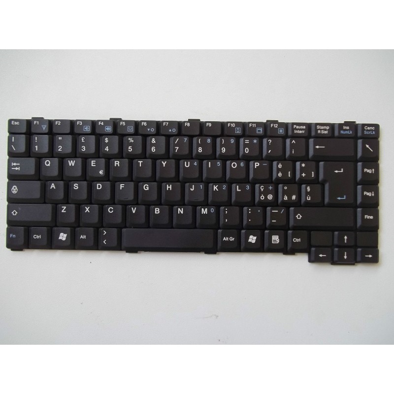 TASTIERA NOTEBOOK MODELLO K011718N4 REV:V00  IT P/N:531020237833 USATO  VLX