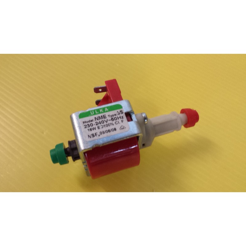 POMPA ULKA Modello NME Type: 3S 230V-240V 50HZ 16W  RICAMBI MACCHINA CAFFÈ  nuovo