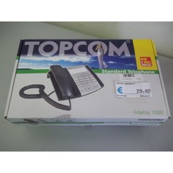 TELEFONO CON FILO TOPCOM FIDELITY 1000 nuovo agx