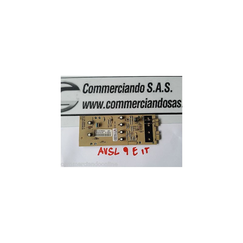 SCHEDA COMANDI COD. 21010079601 PER LAVATRICE ARISTON AVSL 9 E (IT) usato