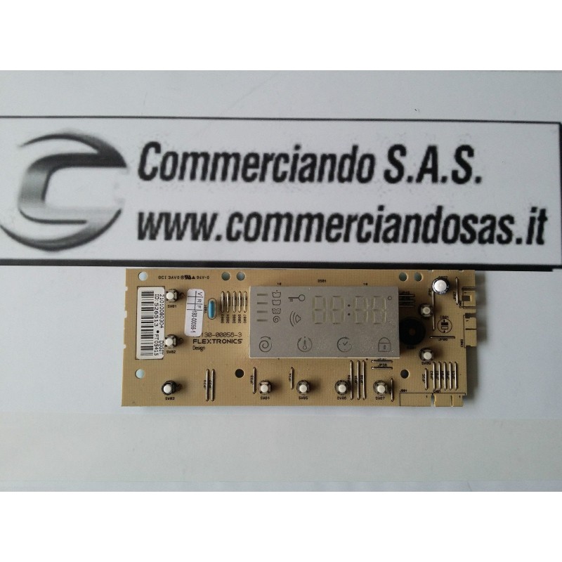 SCHEDA COMANDI COD. 21010080304 PER LAVATRICE ARISTON AVTF 129 (IT) USATO VLX