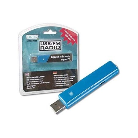 Digitus USB FM – Radio, 88 – 108 Hz)