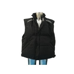 Gilet giubbotto smanicato uomo imbottito da lavoro multitasche taglia XL - agx