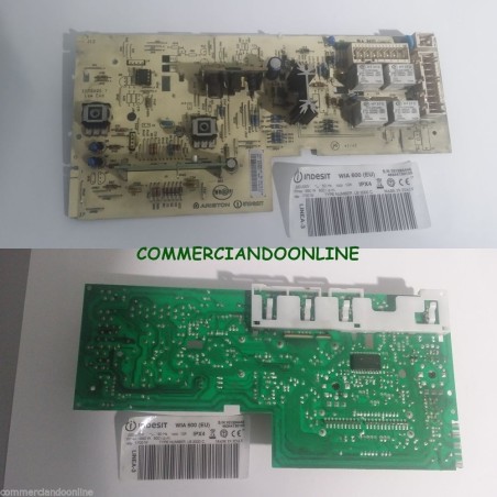 SCHEDA COMANDI COD. 210130067.04 PER LAVATRICE INDESIT WIA 600 (EU) USATO VLX