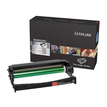 TAMBURO ORIGINALE E250X22G NERO LEXMARK E250, E350, E352, E450  nuovo agx