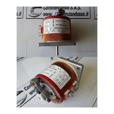 VARIATORE DI TENSIONE MONOFASE RETROQUADRO A GIORNO 500 VA 220V AMP.MAX.2.3 agx