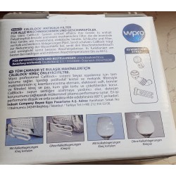 Wpro CAL300 - kit filtro / anticalcare professionale  per prevenire la formazione di calcare  nella tua nuova lavatrice nuovo