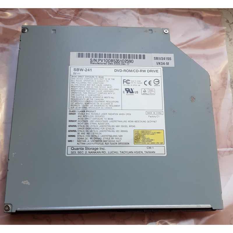 Lettore / Masterizzatore SBW-241 DVD-ROM CD-RW Combo Drive  NUOVO