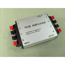 AMPLIFICATORE PER STRIP LED RGB 12V AMPLIFIER   NUOVO