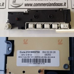 SCHEDA COMANDI COD. 21016653700 LAVATRICE ARISTON ARTXL 109 (IT) / HA USATO