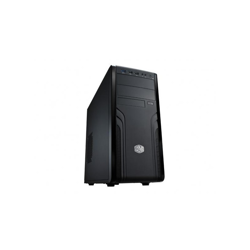 CASE MID-TOWER NO PSU FORCE 500 1USB3 1USB2 BLACK