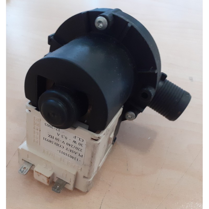 Motore Pompa lavatrice Rex RLE370V cod 124031011 COD ALTERNATIVO:  58931   USATO