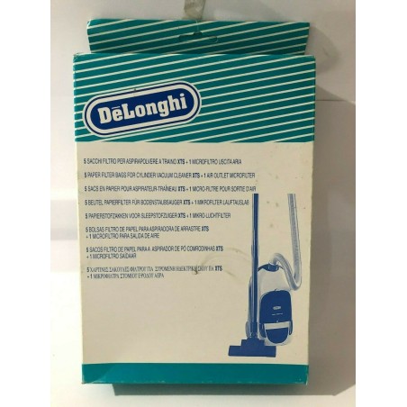 sacchetto aspirapolvereA TRAINO XTS DELONGHI PEZZI 5 KIT VT 508142