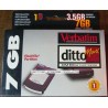 NUOVO Verbatim Ditto Max 3.5GB/7GB Dati Nastro Cartuccia CON FLASH! file iOMEGA 92511