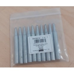 PUNTA DI RICAMBIO ( 10 PCS ) A TAGLIO DA 3MM COD 495236192 NUOVO