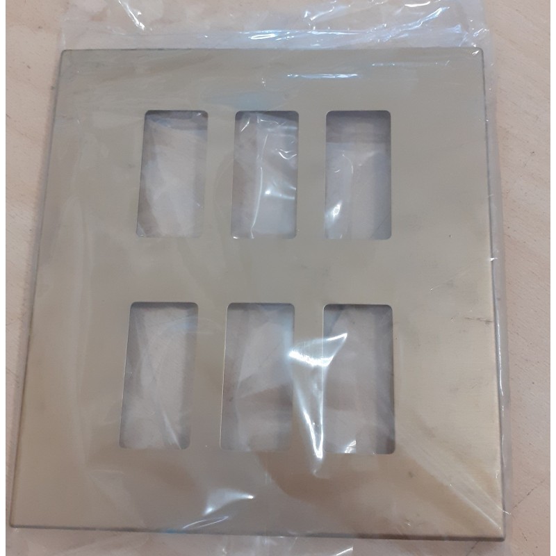 PLACCHE IN ALLUMINIO OXIVER SENZA VITI COD. 8640