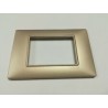 PLACCA ROUND 3M CHAMPAGNE METAL COD. 20683.07