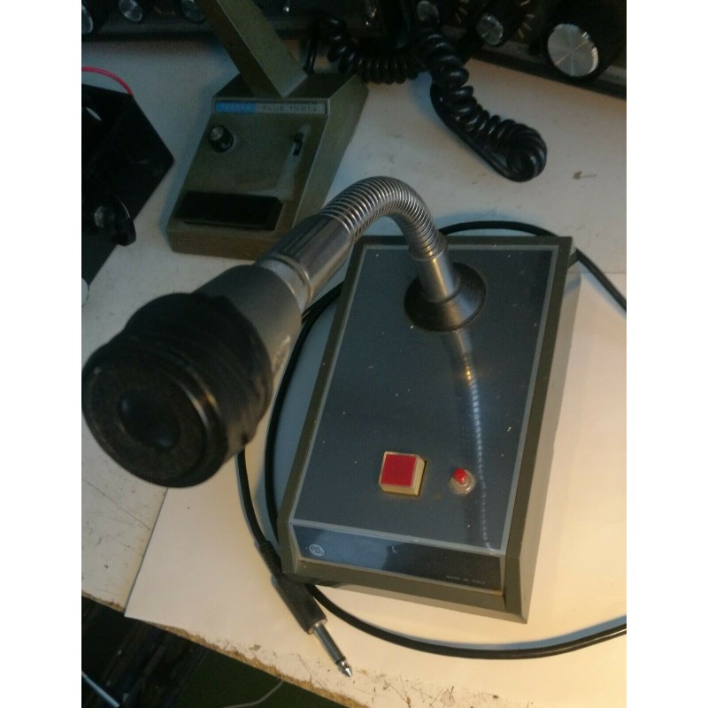 microfono con base da tavolo paso mod. b